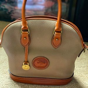 Dooney & Burke Tan Shoulder Bag Vintage